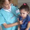Aryele visita con broncio